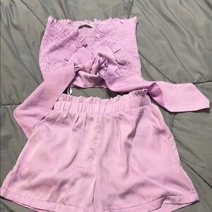Lavender Two-Piece Set